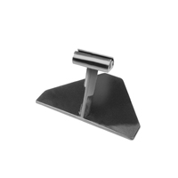 Black Polycarbonate Ticket Holder 35mm High (Pack of 10) - Click Image to Close